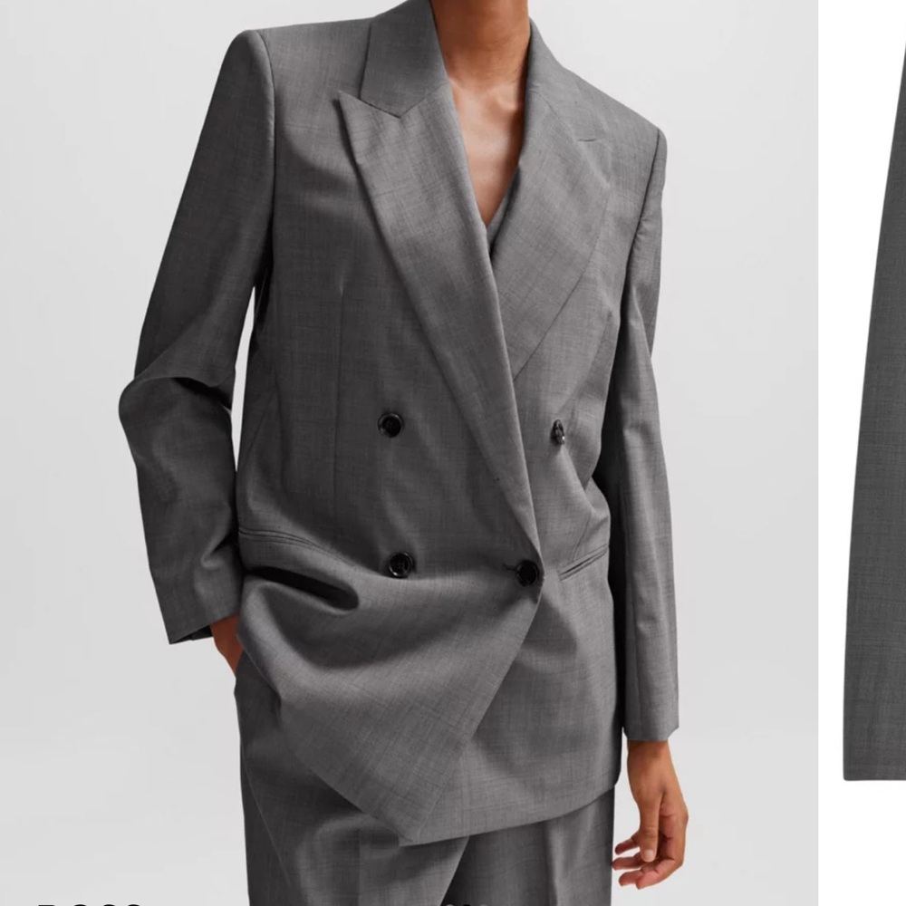 BOSS‼️‼️ BOSS
RELAXED-FIT JACKET IN HEAVYWEIGHT
SHARKSKIN ITALIAN WOOL - Picture 7 of 8